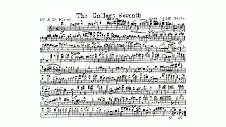 The Gallant Seventh March: 1st and 2nd Flute: John Philip Sousa