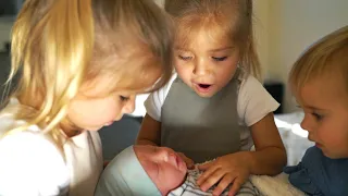 MEETING THEIR NEW BABY BROTHER! *EMOTIONAL*