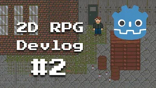 Player & abstract scenes | 2D RPG Devlog #2