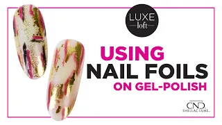How-To: Transfer Foil Nail Art On Gel-Polish