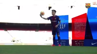 First Day Coutinho at Barcelona|PRESENTATION