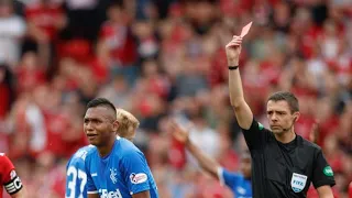 Rangers Win Morelos Red Card