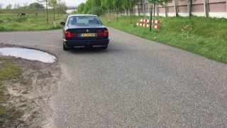 BMW E34 AC Schnitzer S5 driving away sound