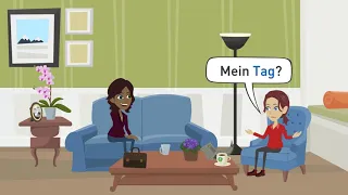 Learn German | Idioms explained through a funny story! | German level B1, B2