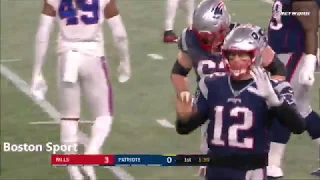 Tom Brady - All Completed Passes - NFL 2019 Week 16 - Buffalo Bills @ New England Patriots