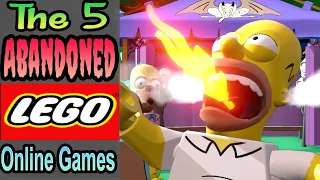 5 Failed/Abandoned Lego Online Games