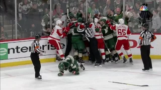 Nyquist retaliates with a vicious high stick on Spurgeon