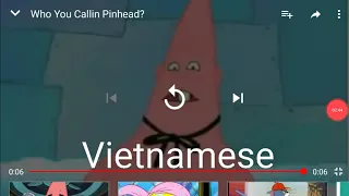 Who You Callin Pinhead In 37 Different Languages