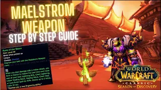 Shaman Maelstrom Weapon Rune Guide | Get This Rune Now!! SoD Phase 2