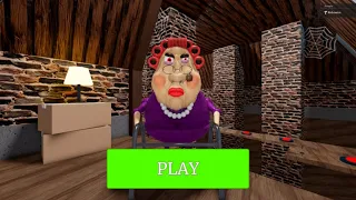 ESCAPE EVIL GRANDMA! (FIRST PERSON OBBY) #roblox #scaryobby