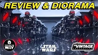 Star Wars The Vintage Collection Deluxe Dark Trooper | Review & Diorama!