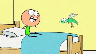 Me with Mosquito: Hilarious Cartoons | mr21animation