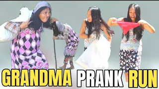 GRANDMA PRANK RUN "PUBLIC PRANK" PART2 MGA PANTY LAMAN NG SAKO😂