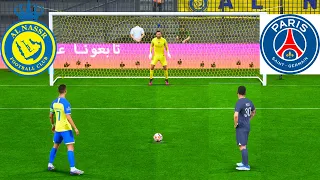 FIFA 23 ! PSG VS AL NASSR ! RONALDO VS MESSI I PENALTY SHOOTOUT ! PC NEXT GEN! 4K