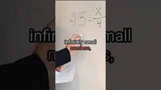 The Strange Number System Where Infinity is Actually Tiny - Explained in 45 Seconds