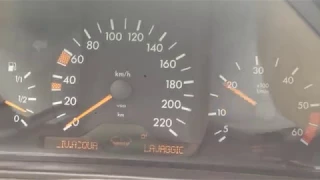 Mercedes w210 E300 0 - 100 km/h
