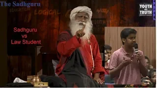 Heated debate : Sadhguru vs Law student