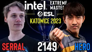 🇫🇮 Serral (Z) vs 🇰🇷 herO (P) - Gruppe C - IEM Katowice 2023 - StarCraft 2 - Cast 2149