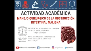 Manejo quirúrgico de la obstrucción intestinal maligna