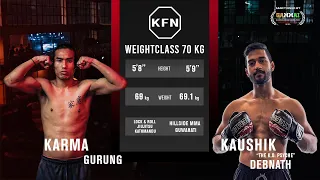 KFN FULL FIGHT  - KARMA VS KAUSHIK