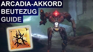 Destiny 2 Forsaken: Arcadia Akkord Beutezug Guide (Deutsch/German)