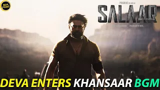 Salaar BGMS | DEVA ENTERS KHANSAAR BGM | Salaar BGM | Salaar Climax BGM | Ravi Basrur BGMS