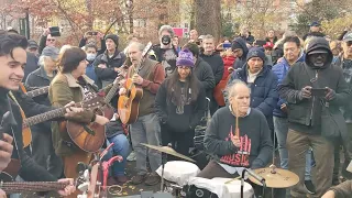 (Just Like) Starting Over- John Lennon's Memorial at Strawberry Fields,NYC. 12/08/2022