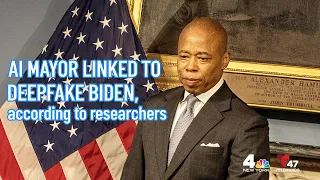 AI company that cloned Eric Adams' voice is linked to Biden's deepfake in NH Primary | NBC New York