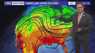 Weather: No cool air in sight, but staying less humid