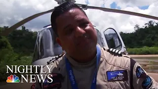 Meet The Helicopter Pilot Who Saved Lives During Hurricane Maria | NBC Nightly News