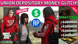 BEST Money Glitch! How To Get The Union Depository Contract REPLAY! Heist Money Glitch GTA 5 Online