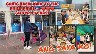 COMING HOME TO THE PHILIPPINES 2022 | PINAS TRAVEL VLOG SERIES