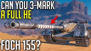 3-Marking FULL HE Foch 155, How Stupid? ⛔ | World of Tanks AMX 50 Foch 155