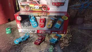 new 2021 disney pixar cars nascar through the years 5-pack(thanks for 200 subscribers)