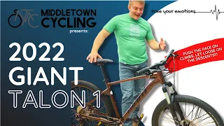 2022 GIANT TALON 1 29" - @MiddletownCycling  [PUSH THE PACE ON CLIMBS, LET LOOSE ON THE DESCENTS!]