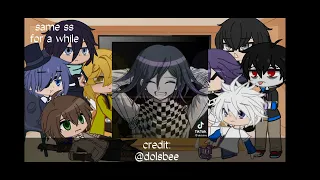 °anime characters react to eachother: 1/? - kokichi ouma- °(discontinued 😞)