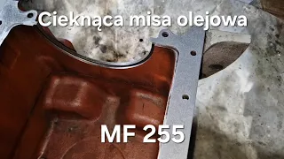 Wymiana uszczelek misy olejowej Perkins 3P MF 255