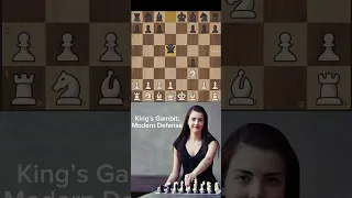 King’s Gambit • Modern Defense • Checkmate in 8 moves • A-Chess