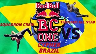 Tsunami ALL star vs Squadron crew// Red Bull bc one CYPHER Camp Brazil 2022,