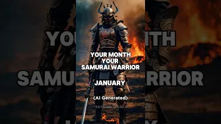 AI Draws Your Month as Your Samurai Warrior !!