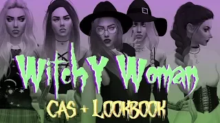 THE SIMS 4 CAS | Witchy Woman + LOOKBOOK