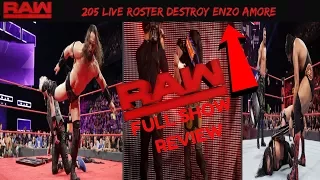 WWE Raw 9/25/2017 FULL SHOW REVIEW! NEVILLE SPOILS ENZO AMORES CERTIFIED G CHAMPIONSHIP CELEBRATION!