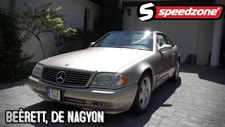 Speedzone-használt teszt: Mercedes-Benz SL500 (2000): Beérett, de nagyon