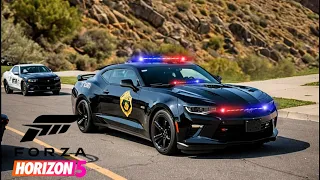 Forza horizon 5 I One workday of mine in Forza Horizon 😯 I پلیس فورزا هورایزن ۵