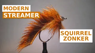 Fly Tying a Squirrel Zonker (Slumpbuster, Streamer Pattern)