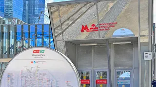 Собянин открыл северный вестибюль московского городского вокзала Москва-Сити МЦД-4