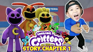 Smiling Critters Story on Roblox Chapter 1! Kaven Roleplays as Critters!