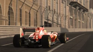 Ferrari F138 @ Monaco 1:17.918 - Assetto Corsa