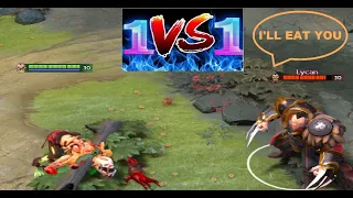 Lifestealer VS Lycan - Level 30 [NO-ITEMS] WHO WOULD WIN? Dota 2 Funny