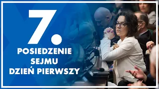 7. posiedzenie Sejmu - dzień pierwszy.  6 marca 2024 r.